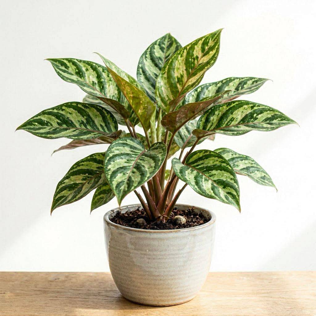 Aglaonema pictum Tricolor