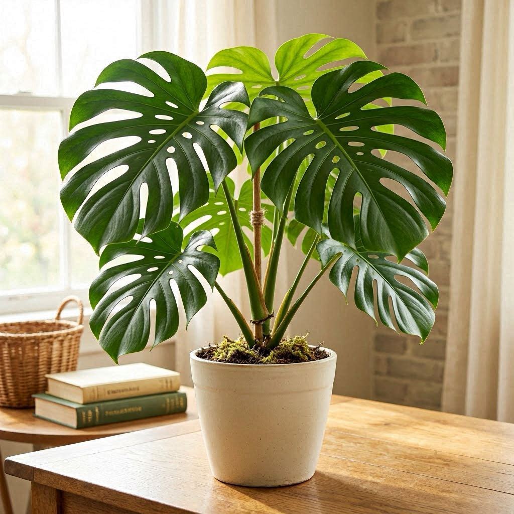 Monstera Deliciosa Albo Variegata